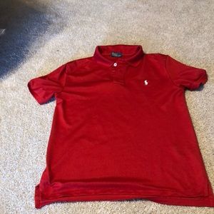 Cotton mesh polo shirt